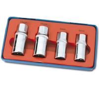 DRAPER: Juego de extractores para tornillos de tuerca, 4 piezas, 6/8/10/12 mm