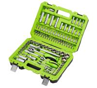 Draper Métrico Enchufe Juego 1/4 Y 1.3cmD 100 Piezas Deep Estándar Simple Hex