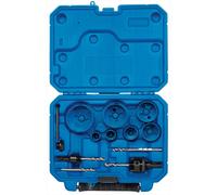 Draper Plumber's Agujero Sierra Kit 13 Piezas Variable Tono Bi Metal 99326