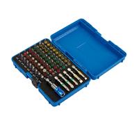 Draper Surtido de Color Screwdriver Set Brocas 60 PC Cierre Rápido Soporte 82405