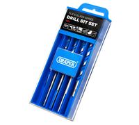 Draper TCT Azulejo y Cristal Broca Juego 6 Piezas Tungsteno Spear Forma Punta