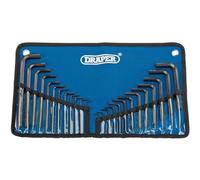 Draper Tools 33892 Metric/Imperial combinados Juego de llaves allen (25 piezas)