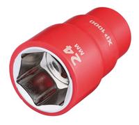 Draper XP1000 18042 VDE - Enchufe de 1/2 pulgada cuadrada Dr., 24 mm
