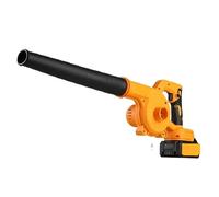 DRAUXI Soplador potente de doble propósito recargable sin escobillas con aspiradora doméstica ajustable 6 velocidades for hojas otoño nergética
