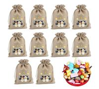 Drawstring Bag Packs, 10 unidades Wrapping, 3,94 x 5,51 in Supplies Produce Bags, Wedding Favor Pouch, Festival Themed Decorating Tools for Candy, Chocolate, Postres, Dry Snacks