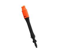 drburpily Hidrolavadora portátil de alto rendimiento con boquilla de chorro para limpieza de vehículos y suelos, varilla de limpieza para hidrolavadora, lanza , Naranja , longitud total 26cm