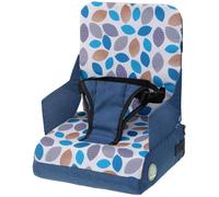 Dreambaby Asiento Elevador Portátil para Comer, Listo para Llevar, Hojas, Azul