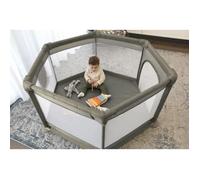 Dreambaby Explore Park - 6 lados con base de tela y estructura acolchada - Topo