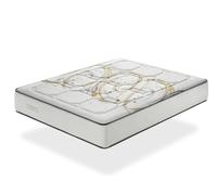 DREAMDI Colchon muelles ensacados ODISEO más 4 CM de Latex 150X190 CM, Altura 31 CM, Natural y ergonómico