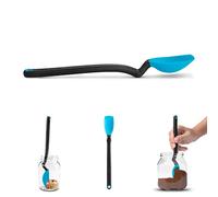 Dreamfarm Mini Supoon - Cuchara multifuncional de silicona antiadherente con líneas de medición y utensilios de cocina, color azul