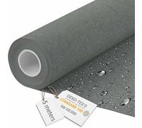 DreamRoots Tela Impermeable por Metros Efecto Lino, Star Dust, 5 m | Tela de toldo por metros, lona impermeable exterior, tapizar sillas, cojines, estores, antimanchas, 160 cm, 600D