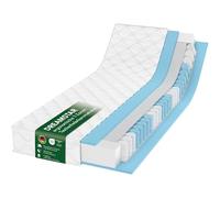 DREAMSTAR Colchón Ergo Flex Duo muelles ensacados 7 zonas 17 cm H2-H3 0-100 kg 140x200 cm