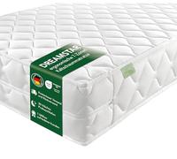 DREAMSTAR Ergo Flex XXL Duo I Colchón ergonómico de espuma fría de 7 zonas, 22 cm de alto, certificado Öko-Tex, dureza 3 y 4, 120 x 200 cm