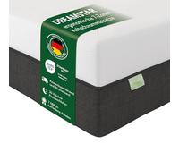 DREAMSTAR Sky Flex Duo H2/H3 Colchón de espuma fría con revestimiento de gel, 18 cm de altura, colchón ergonómico de 7 zonas, Eco-TEX, hipoalergénico y antibacteriano, 80 x 200 cm