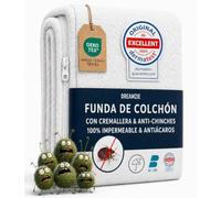 Dreamzie - Funda Colchón Anti Chinches - 180x200 x20 cm - con Cremallera