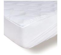 Dreamzie - Protector Colchón 200x200 Acolchado - Cubre Colchón - Transpirable - Solapa hasta 40 cm con Goma Elástica - Oeko Tex (No Impermeable)