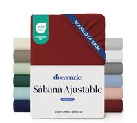 Dreamzie - Sábana Bajera 100x200cm Ajustable - Microfibra Ultra Suave