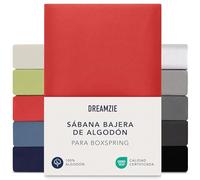 Dreamzie - Sabana Bajera para Boxspring - 140x200cm / 160x200cm - Algodón