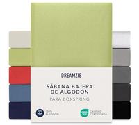 Dreamzie - Sabana Bajera para Boxspring - 90x200cm / 100x200cm - Algodón