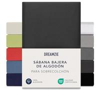 Dreamzie - Sabana Bajera para Sobrecolchon - 90x200cm / 100x200cm