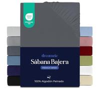 Dreamzie - Sábanas Bajera - 140x200-100% Algodon Peinado - Premium Jersey