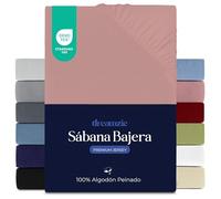 Dreamzie - Sábanas Bajera - 140x200-100% Algodon Peinado - Premium Jersey