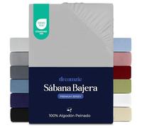 Dreamzie - Sábanas Bajera - 140x200-100% Algodon Peinado - Premium Jersey