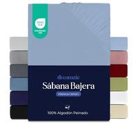 Dreamzie - Sábanas Bajera - 140x200-100% Algodon Peinado - Premium Jersey