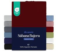 Dreamzie - Sábanas Bajera - 160x200-100% Algodon Peinado - Premium Jersey