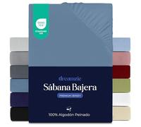 Dreamzie - Sábanas Bajera - 180x200-100% Algodon Peinado - Premium Jersey