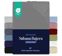 Dreamzie - Sábanas Bajera - 200x200-100% Algodon Peinado - Premium Jersey