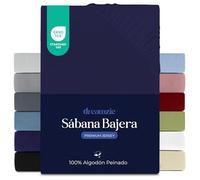 Dreamzie - Sábanas Bajeras - 80x160-100% Algodon Peinado - Premium Jersey