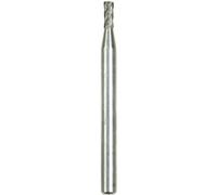 Dremel 193 - Juego de accesorios para fresar, 2 fresas largas de alta velocidad en forma de cilindro con un diámetro de trabajo de 2,0 mm