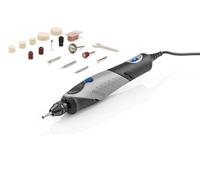 Dremel 2050 Stylo + Multiherramienta con Cable. Incluye 15 Accesorios y Conector de Alimentación de 9W, Gris
