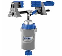 Dremel 2500-01 Multimordaza para herramienta rotativa, accesorio 3 en 1, mordaza fija 360º, abrazadera independiente y soporte para herramienta