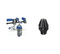 Dremel 2500 Multi-Vise Complemento para Multiherramientas 3 en 1 ,Tornillo de Banco Ajustable con Abrazadera y Portaherramientas + 4486Portabrocas de cierre rápido (0,83,2 mm)