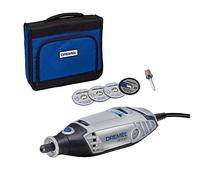 Dremel 3000 Herramienta rotativa 130 W, kit multiherramienta exclusivo Amazon con 5 accesorios, velocidad variable 10 000-33 000 rpm