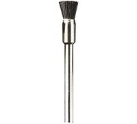 Dremel 405 Juego de accesorios de cepillos de cerdas, 3 cepillos (3,2 mm) para limpiar superficies planas o ranuras en materiales de plástico y acero