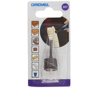 Dremel – Juego de accesorios 407: banda de lijado y mandril 13 mm, grano 60 para madera y plástico