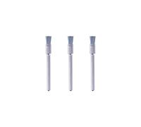 Dremel Juego de cepillos 443 - Acero al carbono, 3 cepillos (3,2 mm) para metales