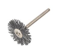 Dremel 538 Cepillo abrasivo de alto rendimiento, cepillo de cerdas de 26 mm para eliminar el óxido y la corrosión, desbarbar