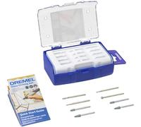 Dremel Juego de grabado para vidrio 682 - Kit de 8 herramientas rotativas