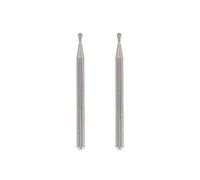 Dremel 7103 - Punta diamante 2 mm, juego accesorios 2 muelas para herramienta rotativa para grabar, tallar y retocar madera, porcelana, cerámica, vidrio, cuero, plástico