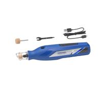 Dremel 7350 Pet 3.6V Cordless Multiherramienta para limado de uñas de mascotas fácil de usar, silencioso y ligero con 2 accesorios de esmerilado, 1 protector de seguridad y 1 cable USB