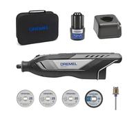 Dremel 8150 Herramienta Rotativa sin cable 12V sin escobillas Velocidad Variable 5.000-30.000 RPM kit con bolsa, 5 accesorios, Batería 2.0Ah+Cargador para amolar, taladrar, fresar, grabar, reparar/DIY