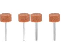Dremel 8193 Juego de accesorios de piedras de amolar de óxido de aluminio, 2 piedras cilíndricas para amolar y afilar metales (15,9 mm) (Paquete de 2)