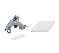 Dremel 910-3 - Pistola de pegar (sistema de herramienta compacta, 165 °C, 3 accesorios) + Barras de cola de baja temperatura multiusos de 7 mm ® (GG02)