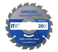 Dremel Blueprint Hoja de sierra circular Multi-Material 85 x 1,5/1 x 15mm (CS600)