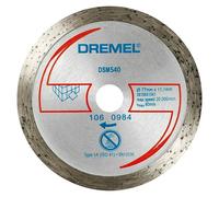 Disco de corte de diamante DSM 540 (Diámetro disco: 77 mm, Apto para: Azulejos cerámicos, Profundidad de corte: 20 mm)