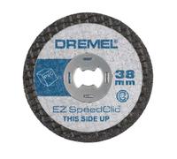 Dremel Disco de corte SC476 Ø 38 mm – 5 discos EZ Speedclic para plástico, plexiglás y pladur